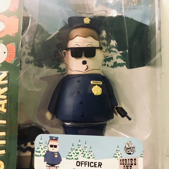 2005 Mezco South Park Series  One Officer Barbrady Figure - Picture 2 of 16